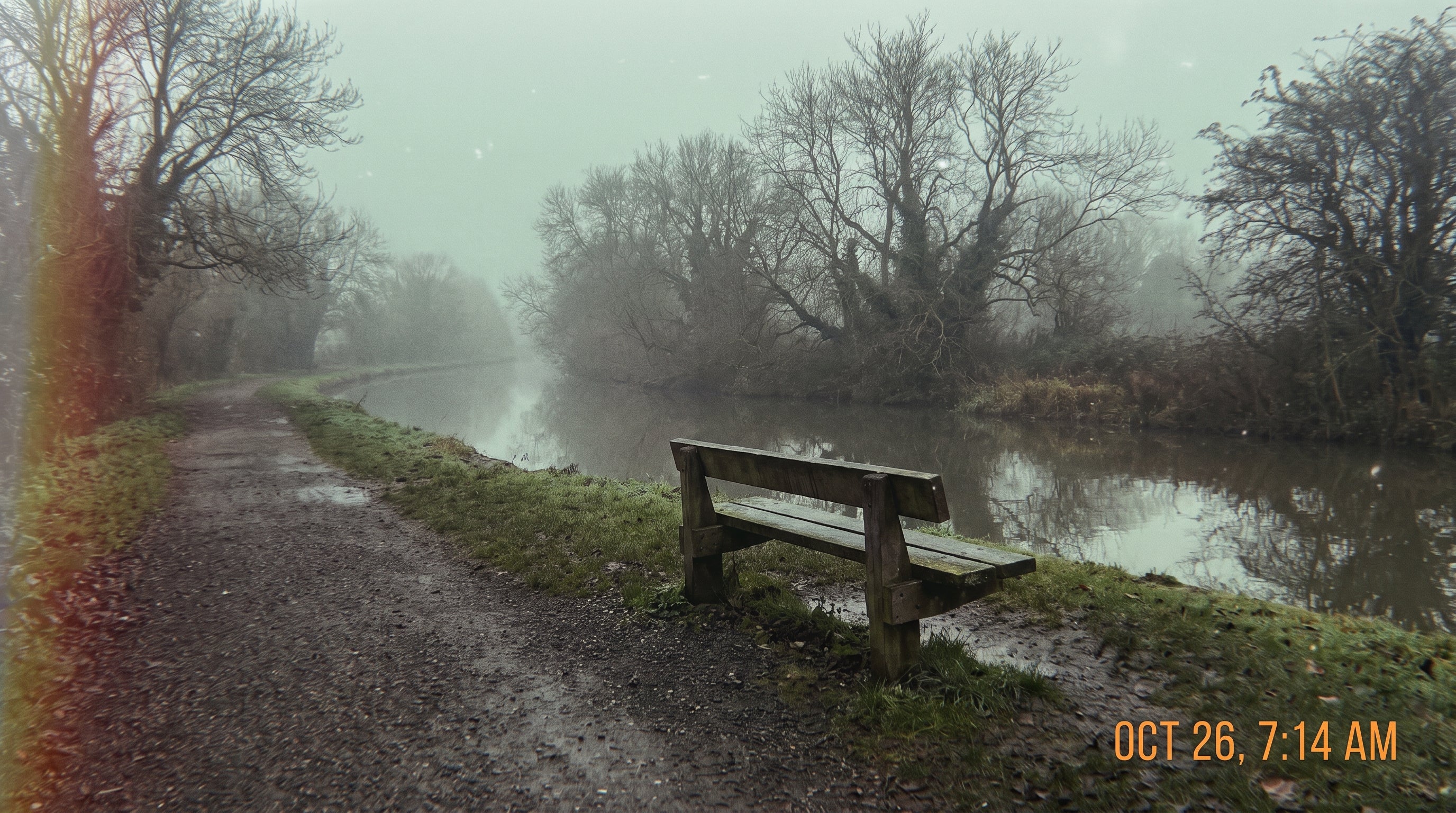 The canal towpath in York where Sandra walked every morning after the divorce