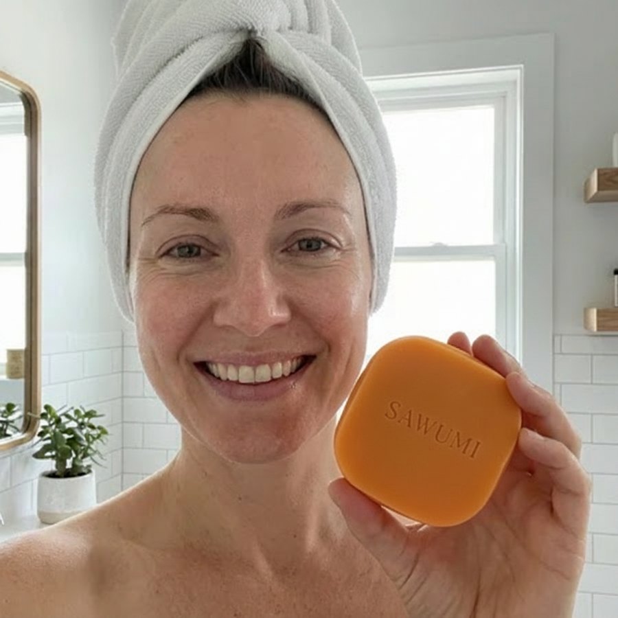 SAWUMI persimmon soap bar