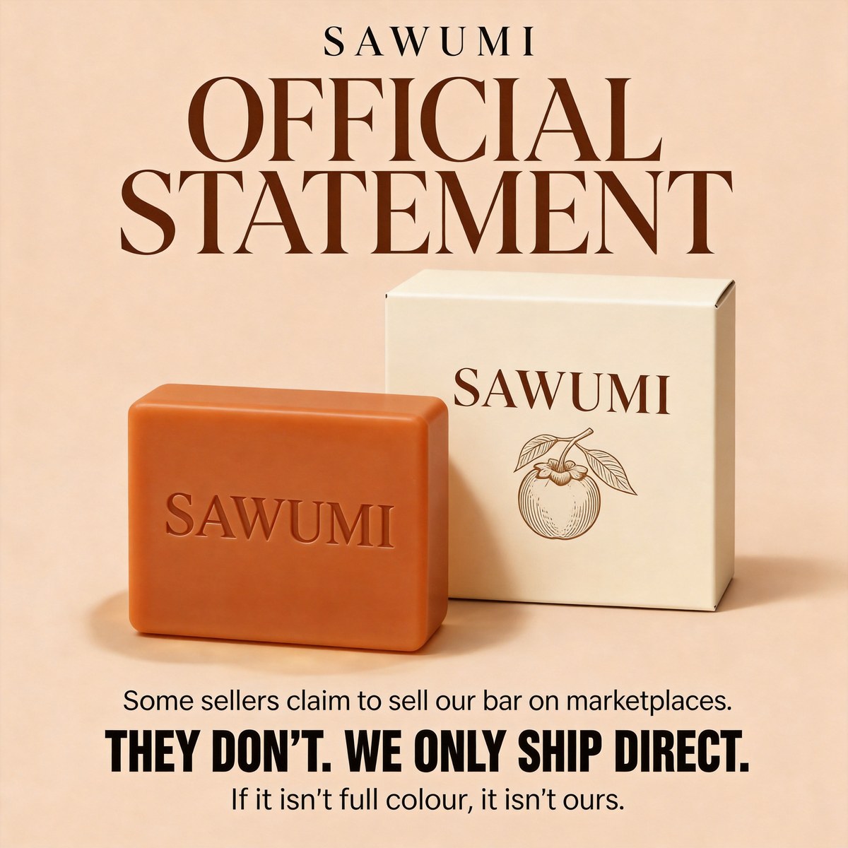 SAWUMI Japanese persimmon soap, image 4