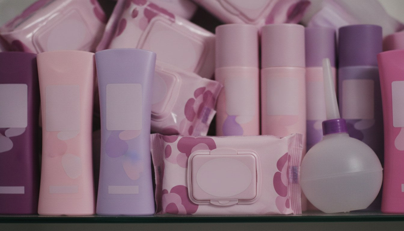 The shelf of scented products that never fixed it