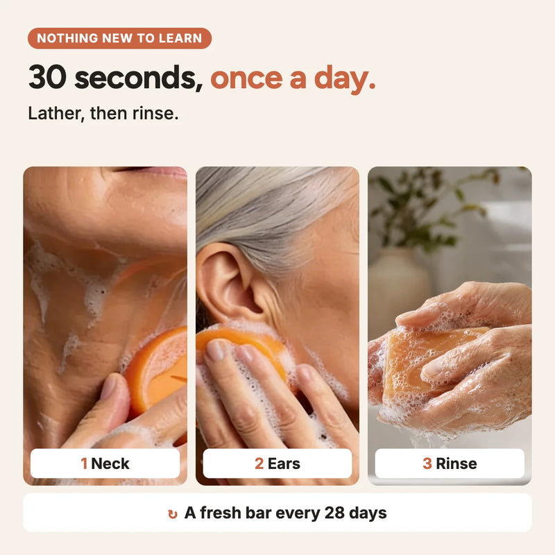 30 seconds once a day