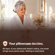 Your pillowcase decides: 30-day guarantee