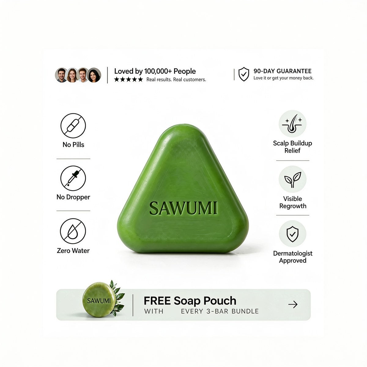 SAWUMI Korean Scalp Revival Bar